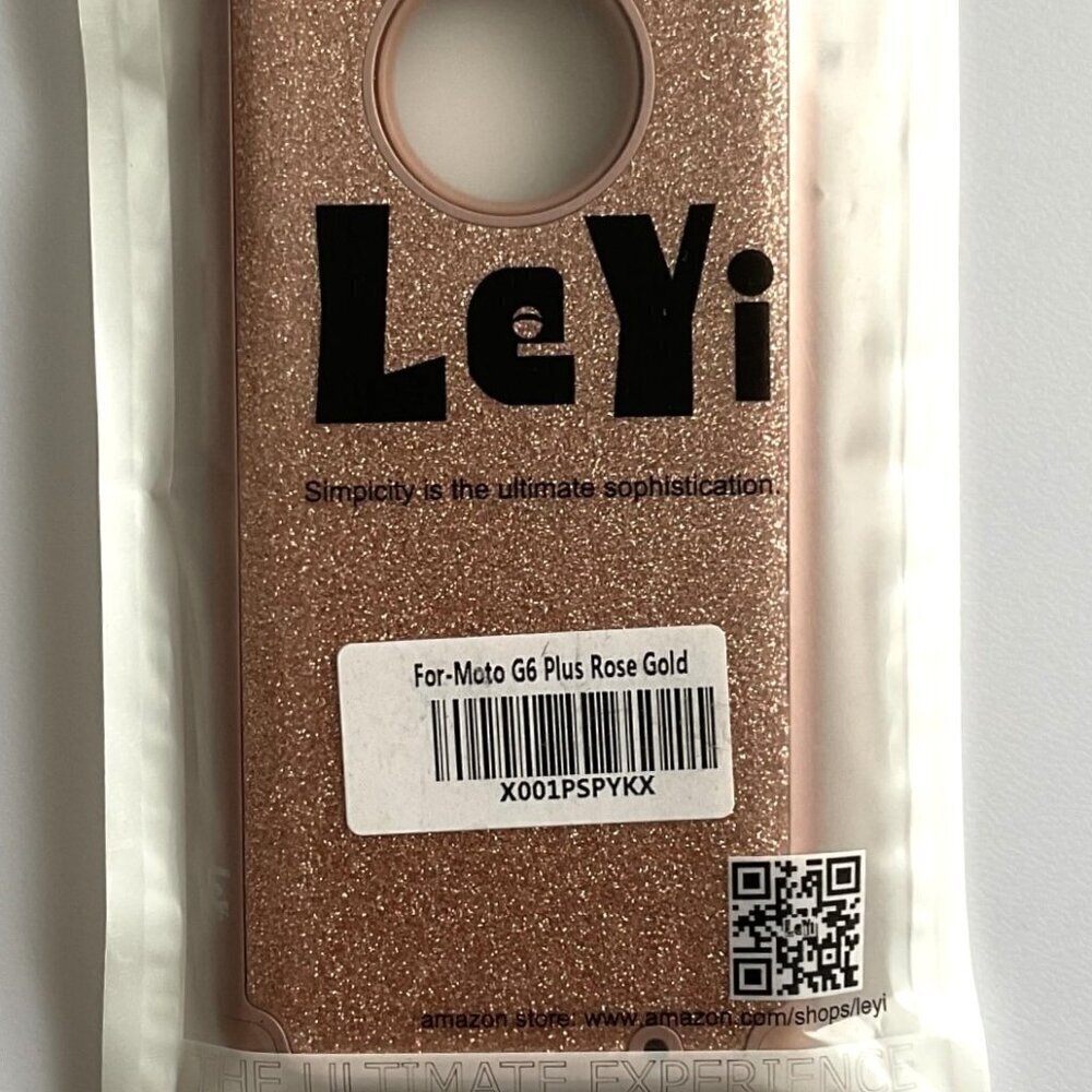 MOTO G6 PLUS PHONE CASE ROSE GOLD - Picture 9 of 9